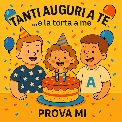 Tanti auguri a te e la torta a me